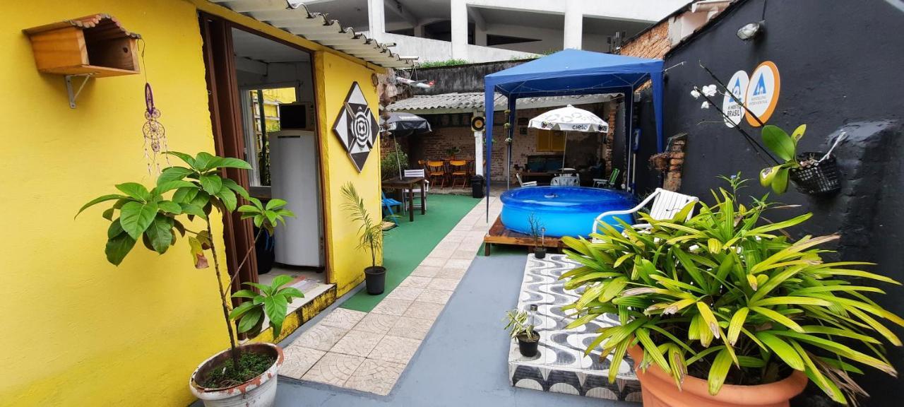 Quintal Da Bella Hostel سانتوس المظهر الخارجي الصورة